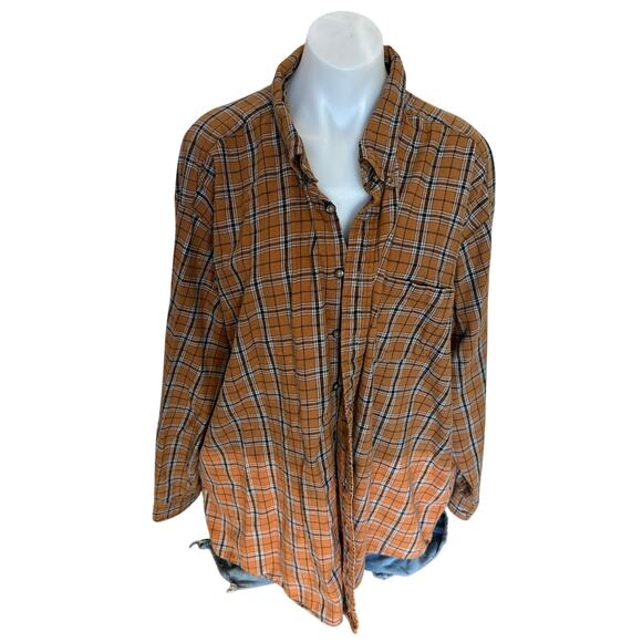 Boating Plaid Flannel Shirt XL Oversized 5 Reasons Boats are Better than Women - Picture 4 of 6